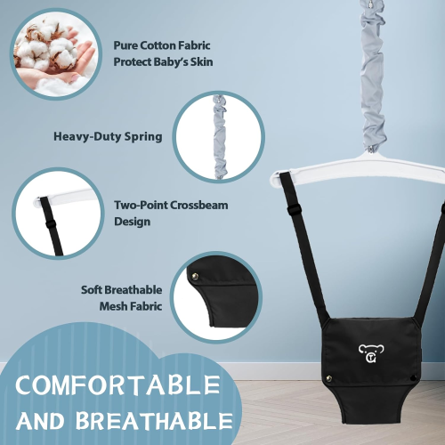 G TALECO Gear Baby Jumper with Stand,Baby Bouncer,Easy Set-Up,Baby Exerciser for Active Babies,Suitable for Indoor and Outdoor, (Water Mat Include)